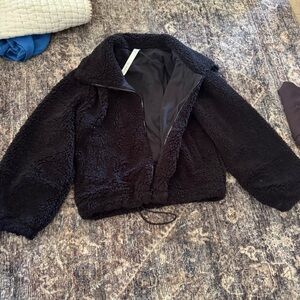 Lululemon Athletica Black Fleece Jacket